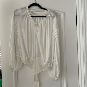 Free people white blouse